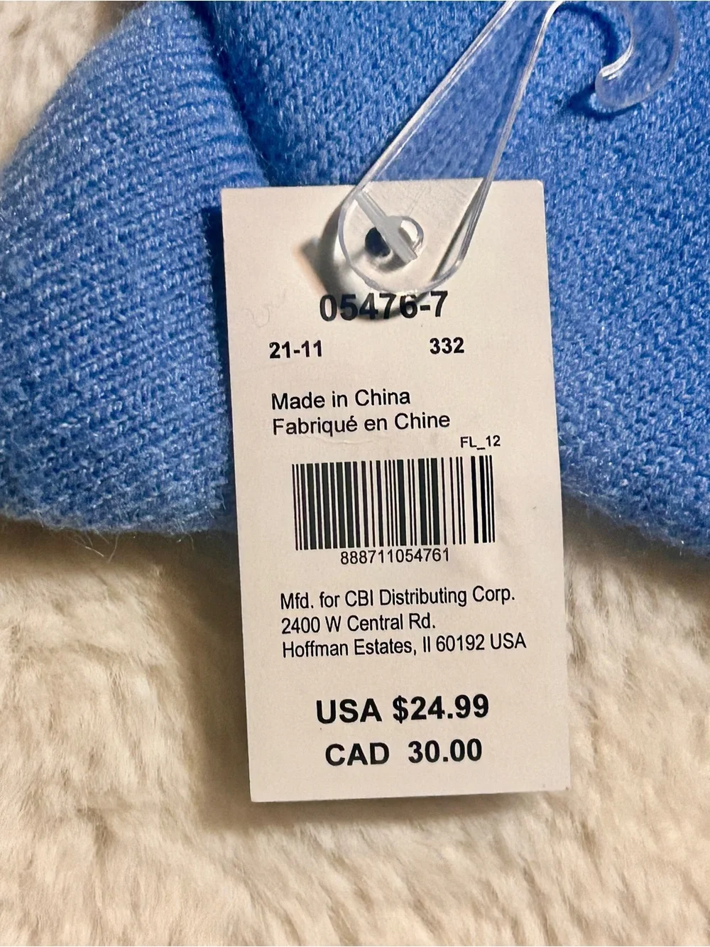 Shark Face Knit Beanie Hat by Claire’s-NWT